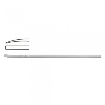 Cottle Osteotome Curved Stainless Steel, 18.5 cm - 7 1/4" Blade Width 6.0 mm